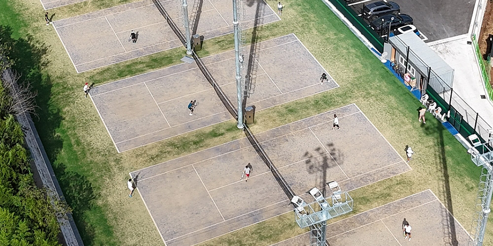 다사매곡테니스장 전경사진