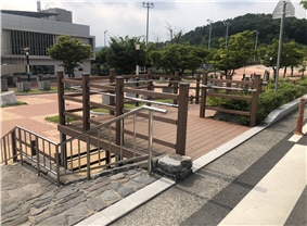 옥외 경사로 사진