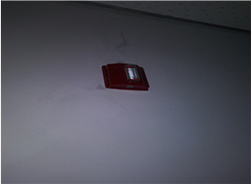 청각 및 시각 경보설비 사진